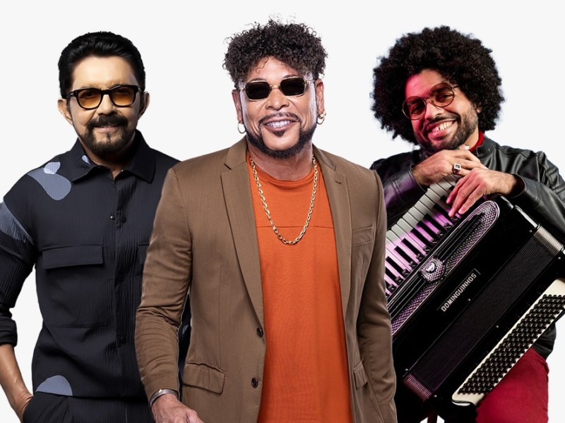 Jau lança edição de São João do Pôr do Jau em Salvador com Mestrinho e Adelmario&nbsp;Coelho