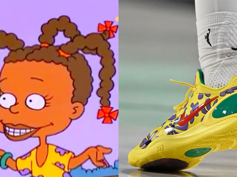 Nike homenageia Susie Carmichael, ícone negra de Rugrats, em tênis exclusivo de A’ja&nbsp;Wilson
